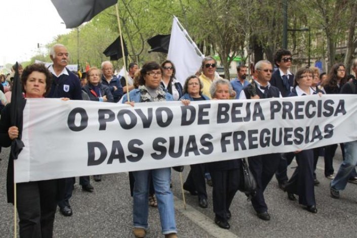Manifestação Nacional em Defesa das Freguesias, 31 de Março de 2012, Lisboa
