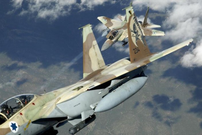 Caças da Força Aérea Israelita
