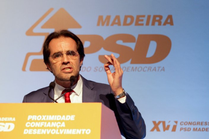 Miguel Albuquerque, presidente do Governo Regional da Madeira que propôs o aumento do salário mínimo apenas para os 570 euros