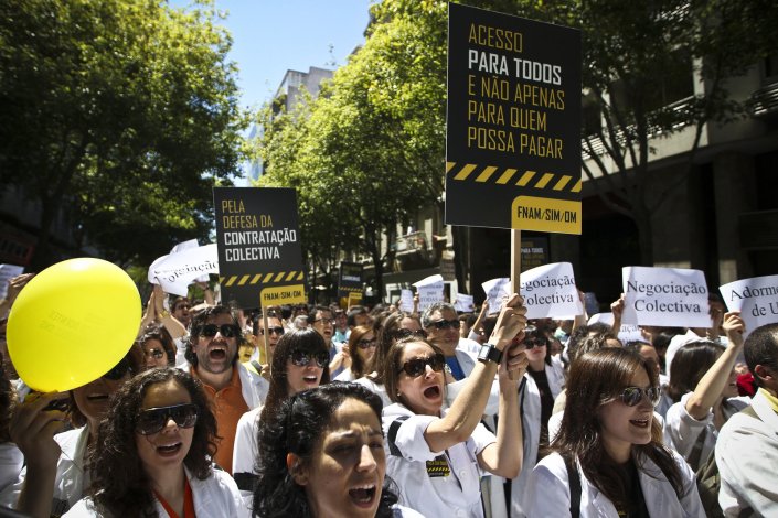 Sindicatos dos médicos consideram insuficientes os desenvolvimentos das negociações com o Ministério da Saúde