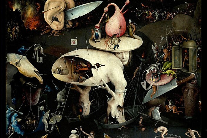 O Jardim das Delícias Terrenas, Hieronymus Bosch, 1504