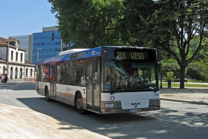 Autocarro dos STCP. Foto de arquivo.