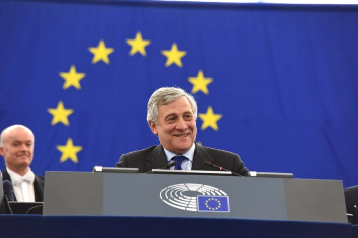 Antonio Tajani, presidente do Parlamento Europeu