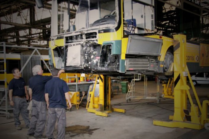 Os trabalhadores lutam pela plena integração na Carris e pelo fim da precariedade laboral