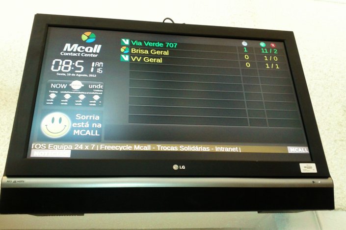 Os trabalhadores da Mcall são discriminados dentro do Grupo Brisa