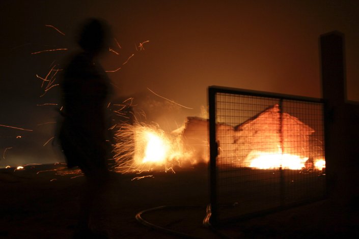 Uma casa arde no concelho de Pedrógão Grande (17 de Junho)