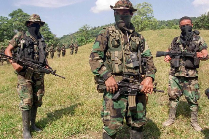 A Marcha Patriótica é uma de várias organizações que denunciam a elevada presença de estruturas paramilitares em diversos departamentos colombianos