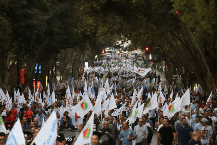 Manifestação dos profissionais das forças e serviços de segurança, Lisboa, 12 de Setembro de 2017