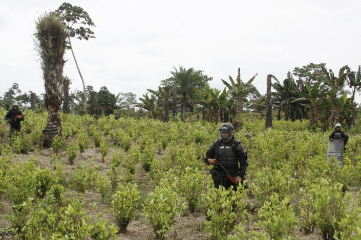 Pelo menos nove camponesescolombianos foram mortos a tiro no dia 5, naquilo que ficou conhecido como o massacre de Tumaco