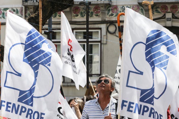 Os professores reivindicam melhores condições e têm agendadas várias acções de protesto