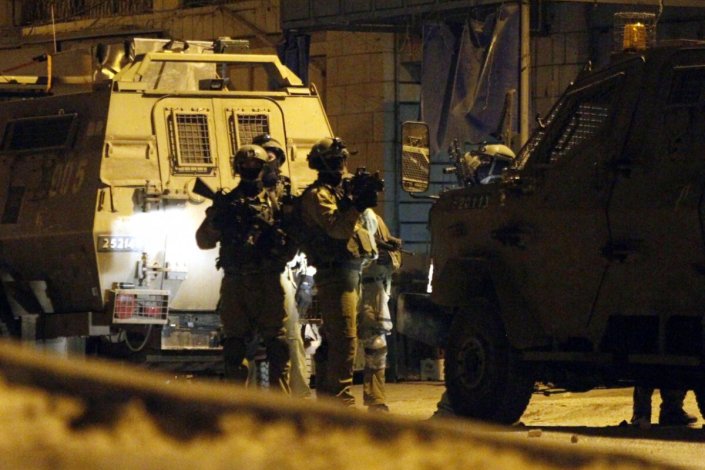 Operação nocturna das forças israelitas em Hebron (imagem de arquivo)