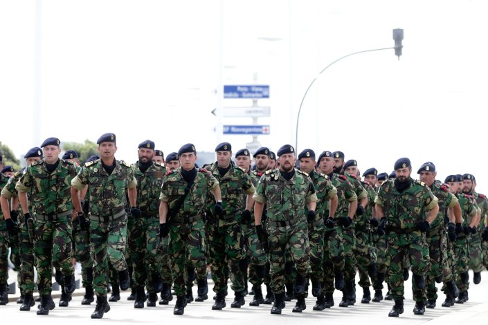 Participação de militares nas comemorações do Dia da Marinha, em Vila do Conde, 21 de maio de 2017