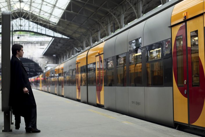 Na última greve, só circularam os comboios previstos nos serviços mínimos