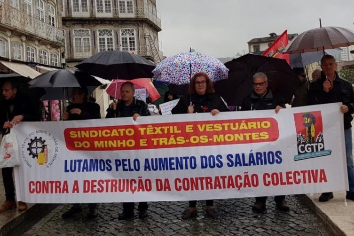 Várias fábricas da Covilhã, Aveiro e Santo Tirso estiveram paradas
