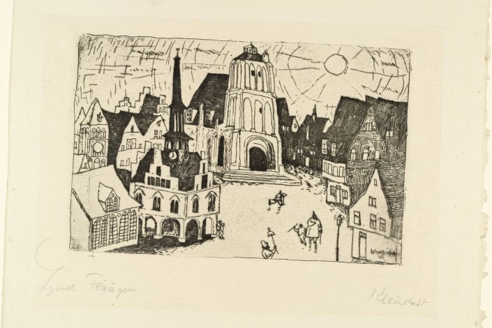 Nascer do Sol, Lyonel Feininger, 1911