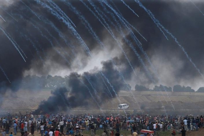 Forças militares israelitas reprimem de forma brutal protestos da Grande Marcha do Retorno em Gaza