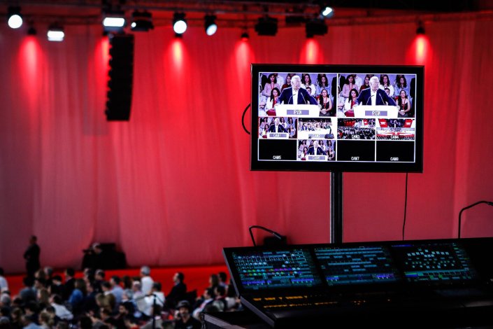 O secretário-geral do PS, António Costa, discursa aos congressistas no encerramento do 22.º congresso nacional do seu partido, na Batalha. 27 Maio 2018