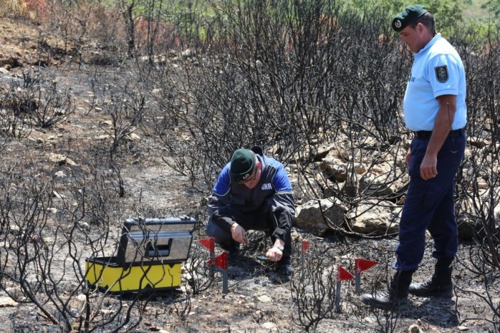 Guardas-florestais do Serviço de Protecção da Natureza e do Ambiente - GNR no terreno