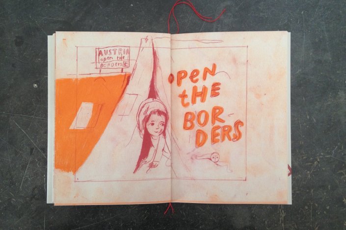 Um trecho do livro Clube Mediterrâneo, de João Pedro Mésseder, Ana Biscaia e Joana Monteiro.