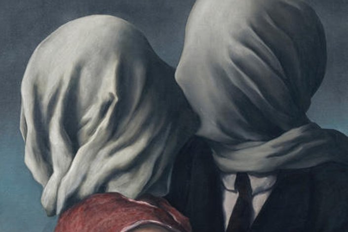 Os amantes, René Magritte