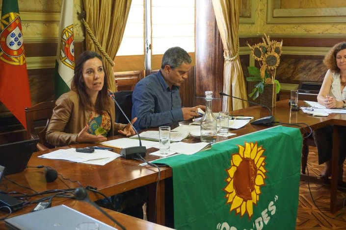 O grupo parlamentar de «Os Verdes» apresenta o projecto hoje em conferência de imprensa na Assembleia da República