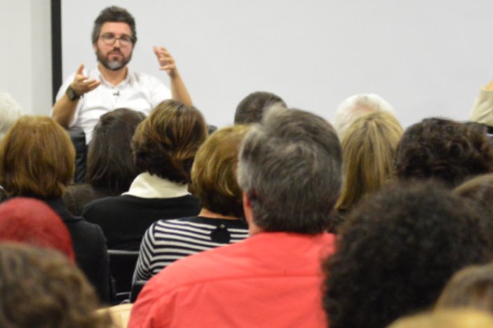 Professores em acção de formação.