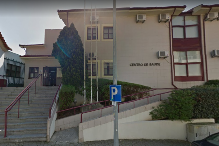 Entrada do Centro de Saúde Soares dos Reis