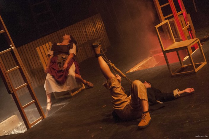 Ana Meira e Maria João Robalo em a «Embarcação do Inferno»