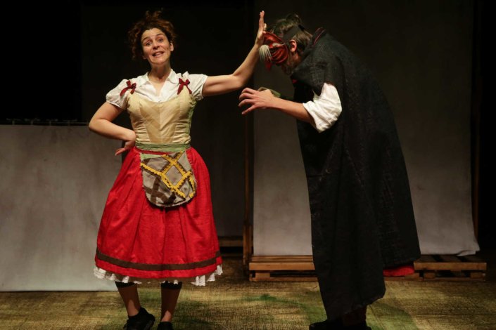 Imagem da peça «Feira dell'Arte», do Teatro Meridional (foto de arquivo). 