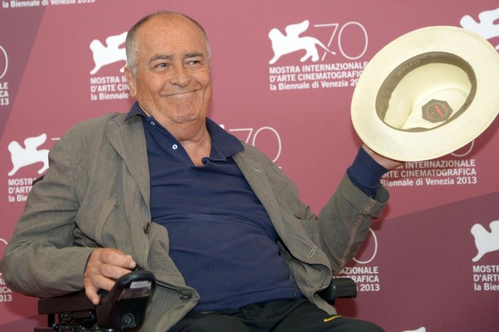 O realizador Bernardo Bertolucci foi o presidente do Júri do 70.º Festival de Cinema de Veneza, realizado entre 28 de Agosto e 7 de Setembro de 2013. Foto de Arquivo. 