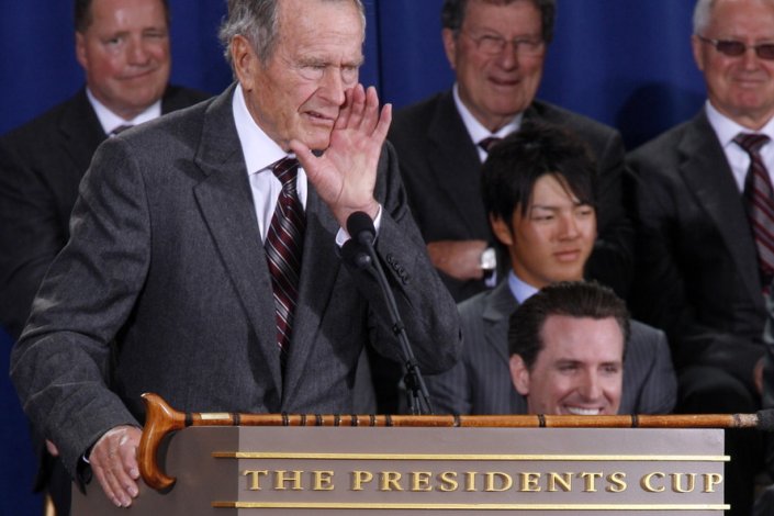 Ex-presidente Georges H. W. Bush, em 2009 (imagem de arquivo).