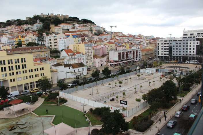 Obras na Praça Martim Moniz