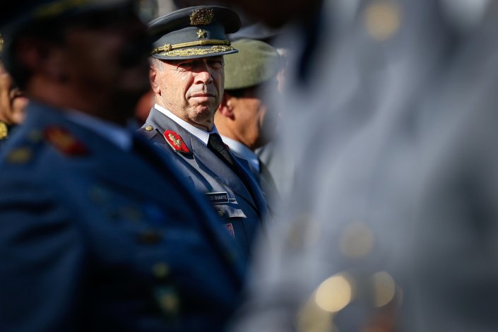  O Chefe do Estado-Maior do Exército (CEME), general Rovisco Duarte 