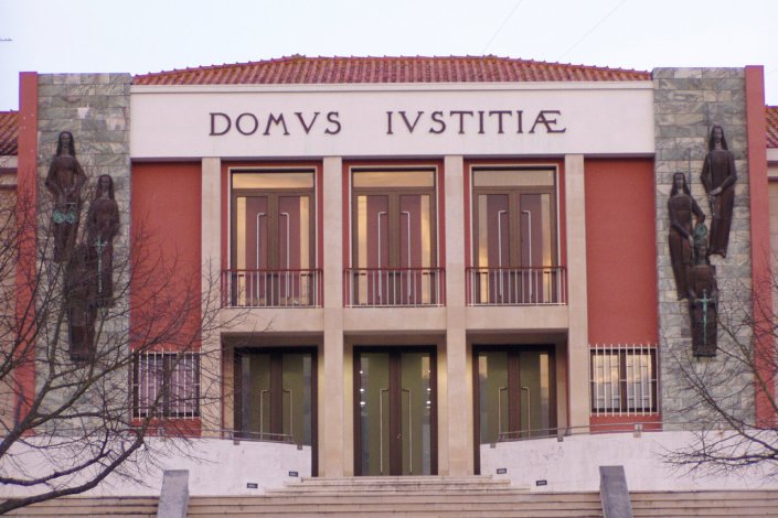 Tribunal de Alcobaça. Foto de arquivo