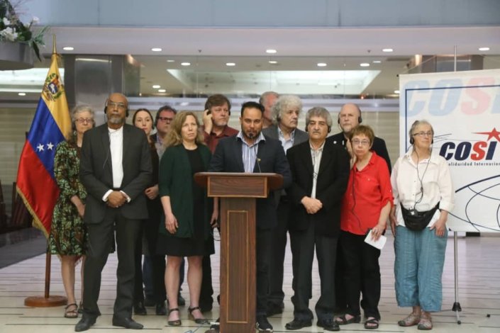 Representantes do Conselho da Paz dos EUA e do Congresso Canadiano pela Paz condenaram a ingerência da administração norte-americana na Venezuela