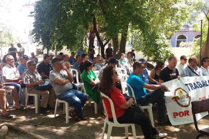 Em Lisboa, trabalhadores dos transportes apresentam propostas e reivindicações