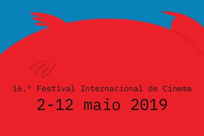Cartaz do Indie Lisboa/16.º Festival Internacional de Cinema, que decorrerá entre 2 e 16 de Maio de 2019. 