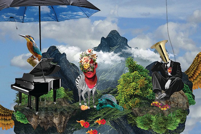 Pormenor do cartaz do espectáculo «Coisas que Não Há que Há»