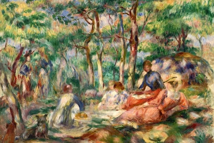 Piquenique, Pierre-Auguste Renoir