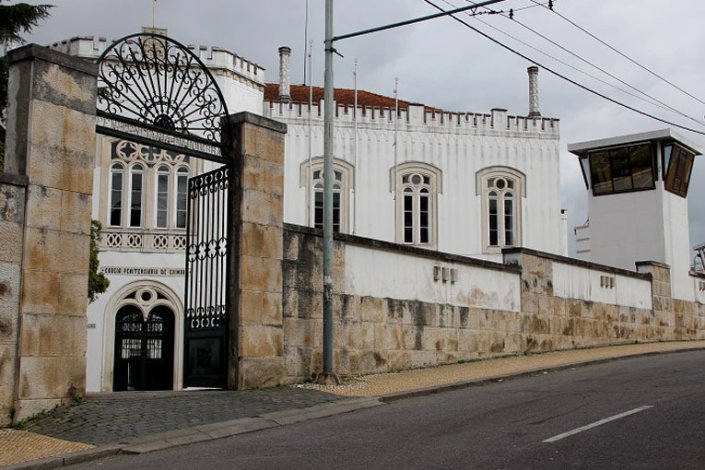 Entrada da Cadeia Penitenciária de Coimbra