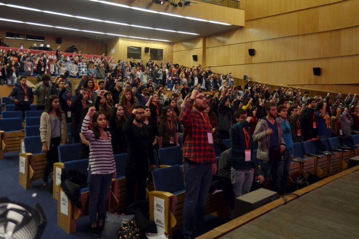 O Fórum Luísa Todi, em Setúbal, acolheu o 11.º Congresso da JCP