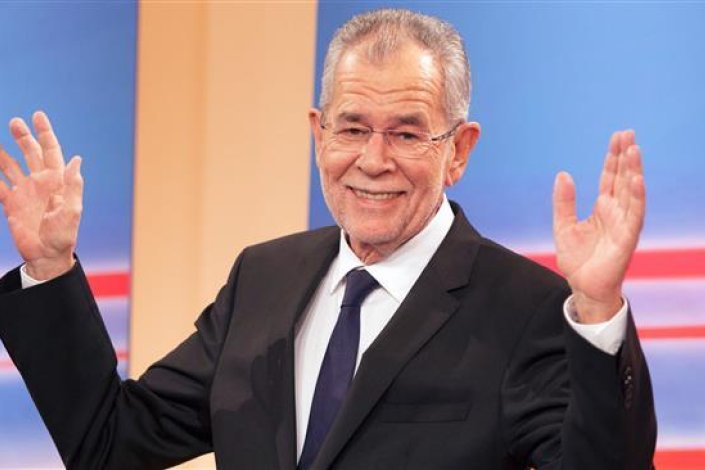 Alexander Van der Bellen, vencedor das eleições presidenciais austríacas