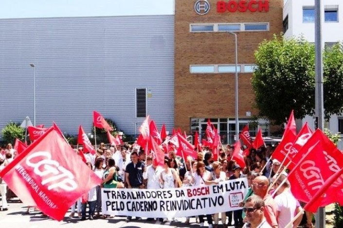 Trabalhadores da Bosch em luta