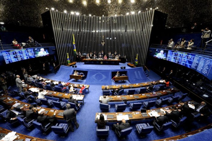 Senado Federal brasileiro, onde Dilma Rousseff foi julgada
