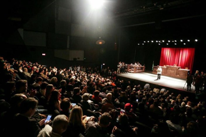 As sessões de dia 19 e 20 do Tribunal pela Democracia tiveram grande assistência