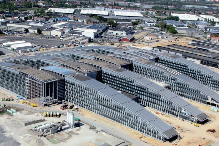 Construção da nova sede da NATO, em Bruxelas