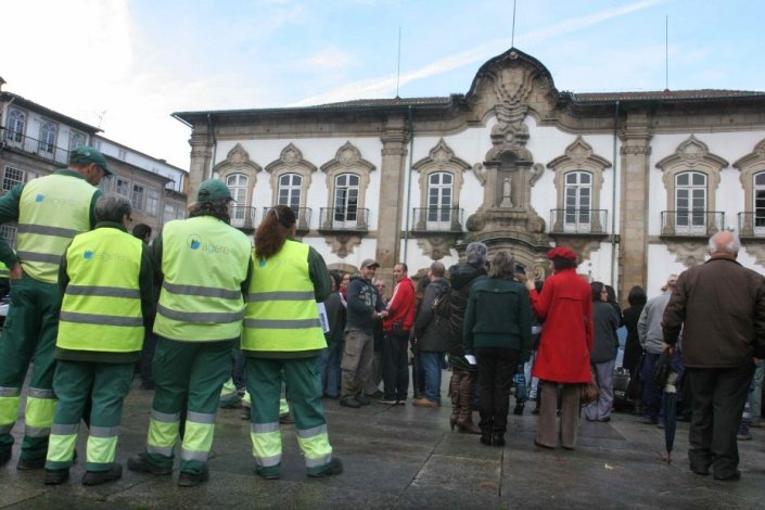 Trabalhadores da Câmara Municipal de Braga exigem 35 horas para todos