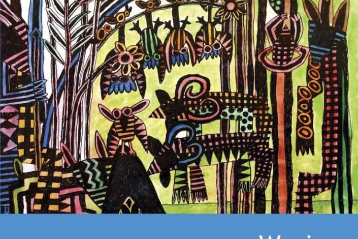 Capa de «Wazi», com texto de Roberto Manjate e ilustrações de Celestino Mudaulane