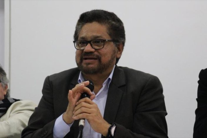 Iván Márquez, membro da delegação de paz das FARC-EP