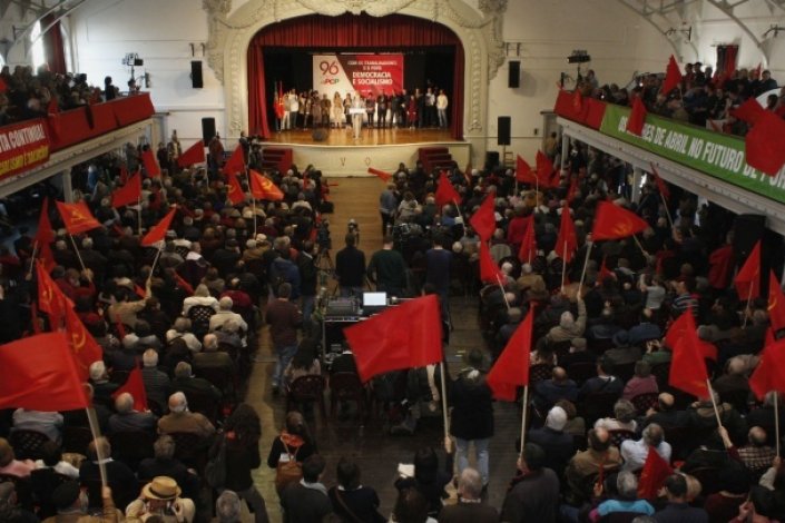 Comício de comemoração do 96.º aniversário do PCP, Voz do Operário, Lisboa